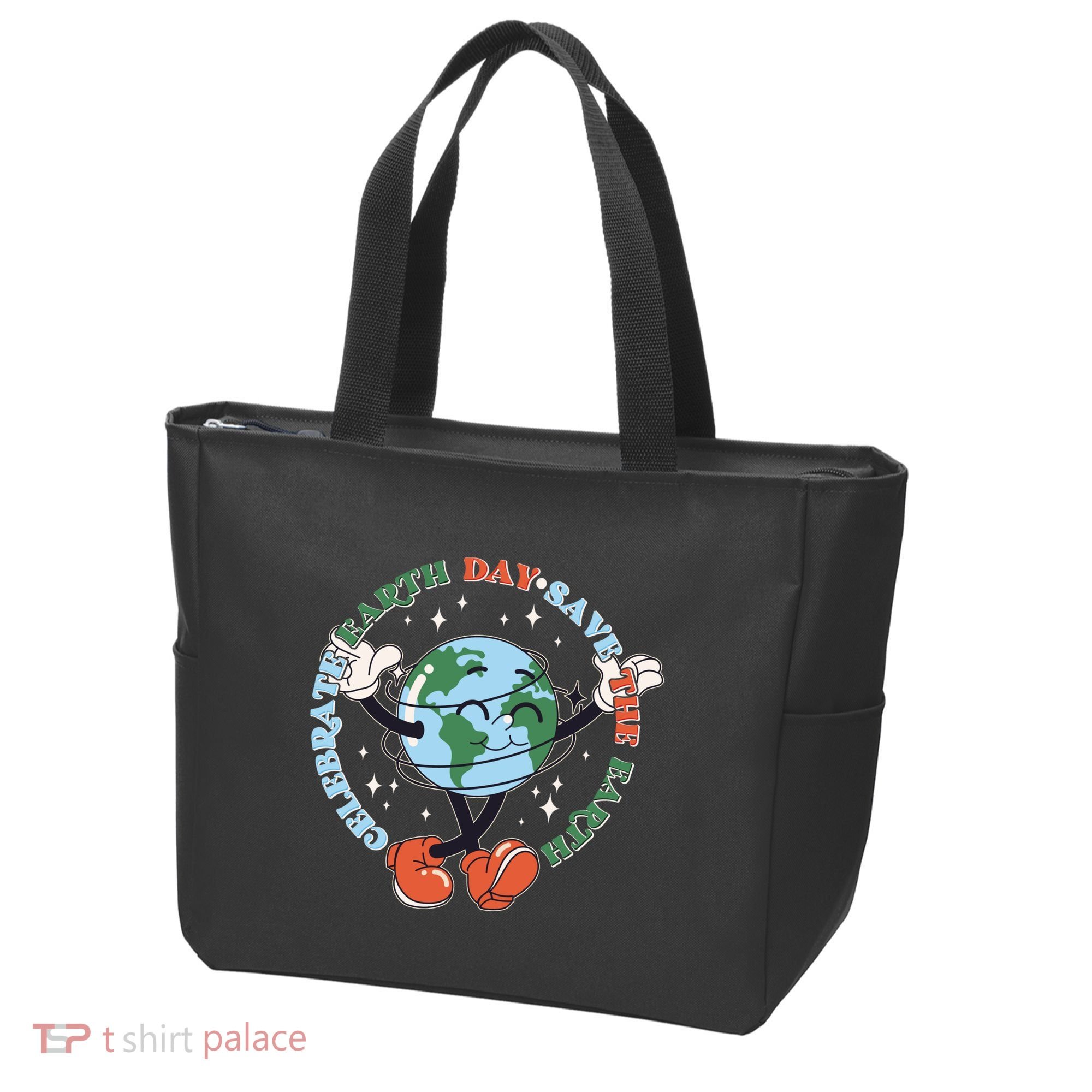 Cute Celebrate Earth Day Save The Earth Tote Bag