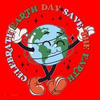 Cute Celebrate Earth Day Save The Earth Santa Hat thumb 1
