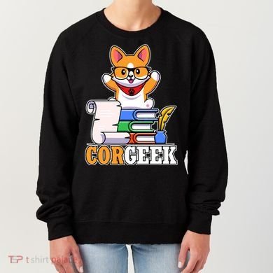 CORGEEK Cute Educated Corgi Women's Sweatshirt