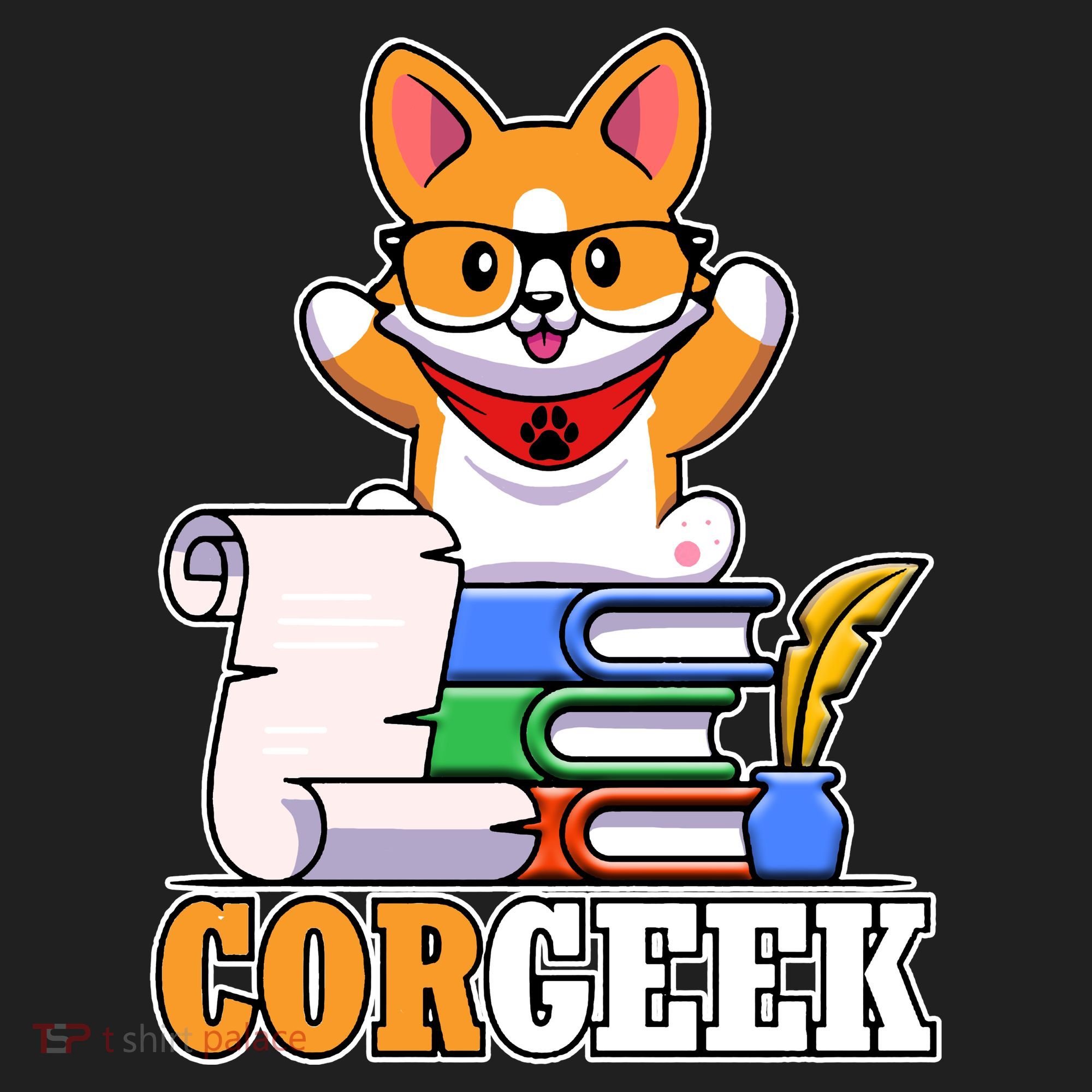 CORGEEK Cute Educated Corgi Women's Sweatshirt