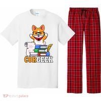 CORGEEK Cute Educated Corgi Pajama Set thumb 0