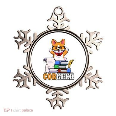 CORGEEK Cute Educated Corgi Ornament