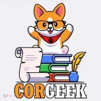 CORGEEK Cute Educated Corgi Kids Hoodie thumb 5