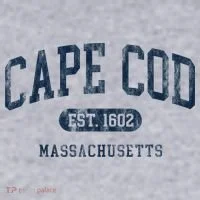 Cape Cod Est 1602 Massachusetts Retro Preppy Throwback Women's Sweatshirt thumb 2