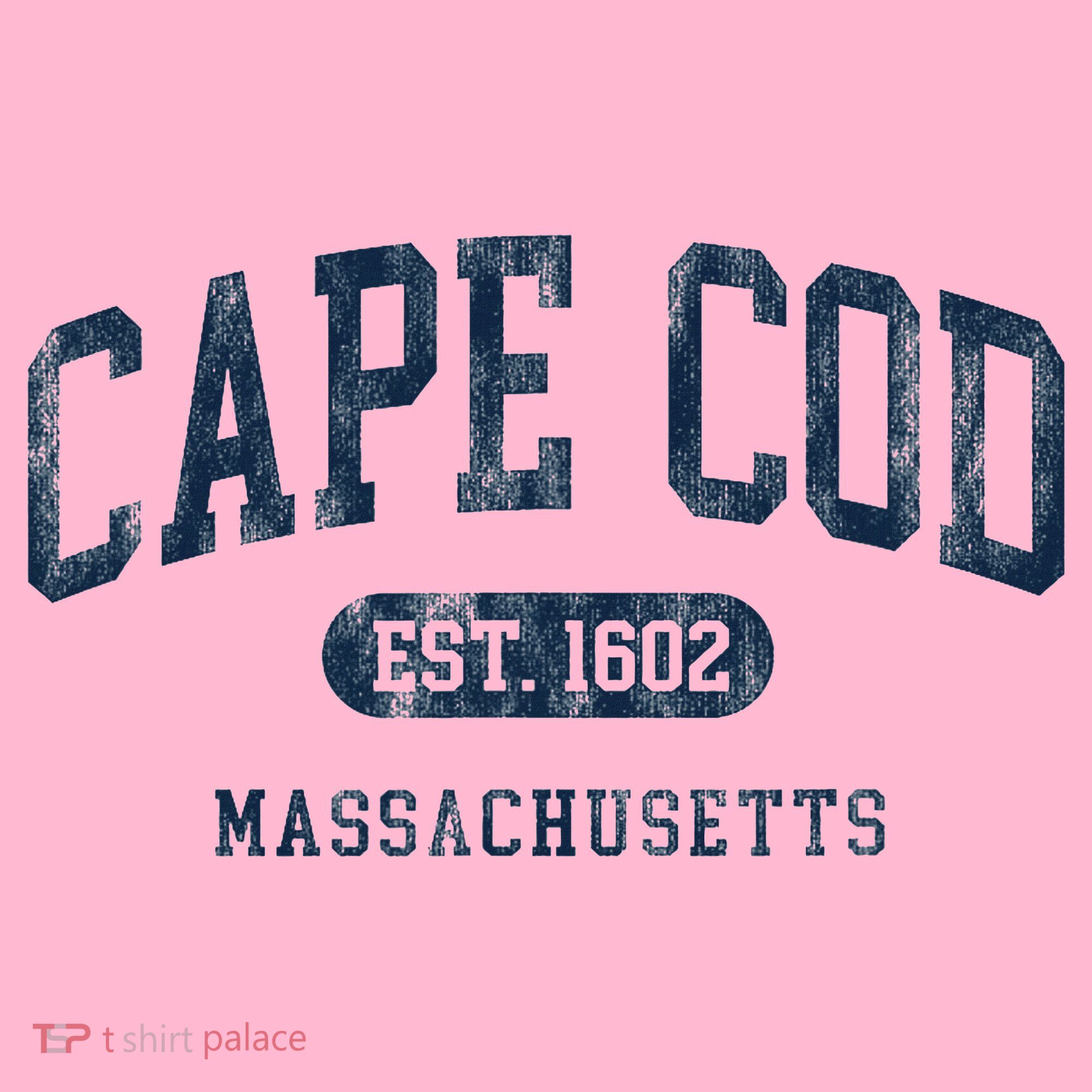 Cape Cod Est 1602 Massachusetts Retro Preppy Throwback Coaster