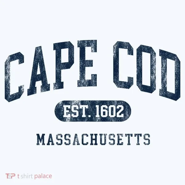 Cape Cod Est 1602 Massachusetts Retro Preppy Throwback Doggie Tank