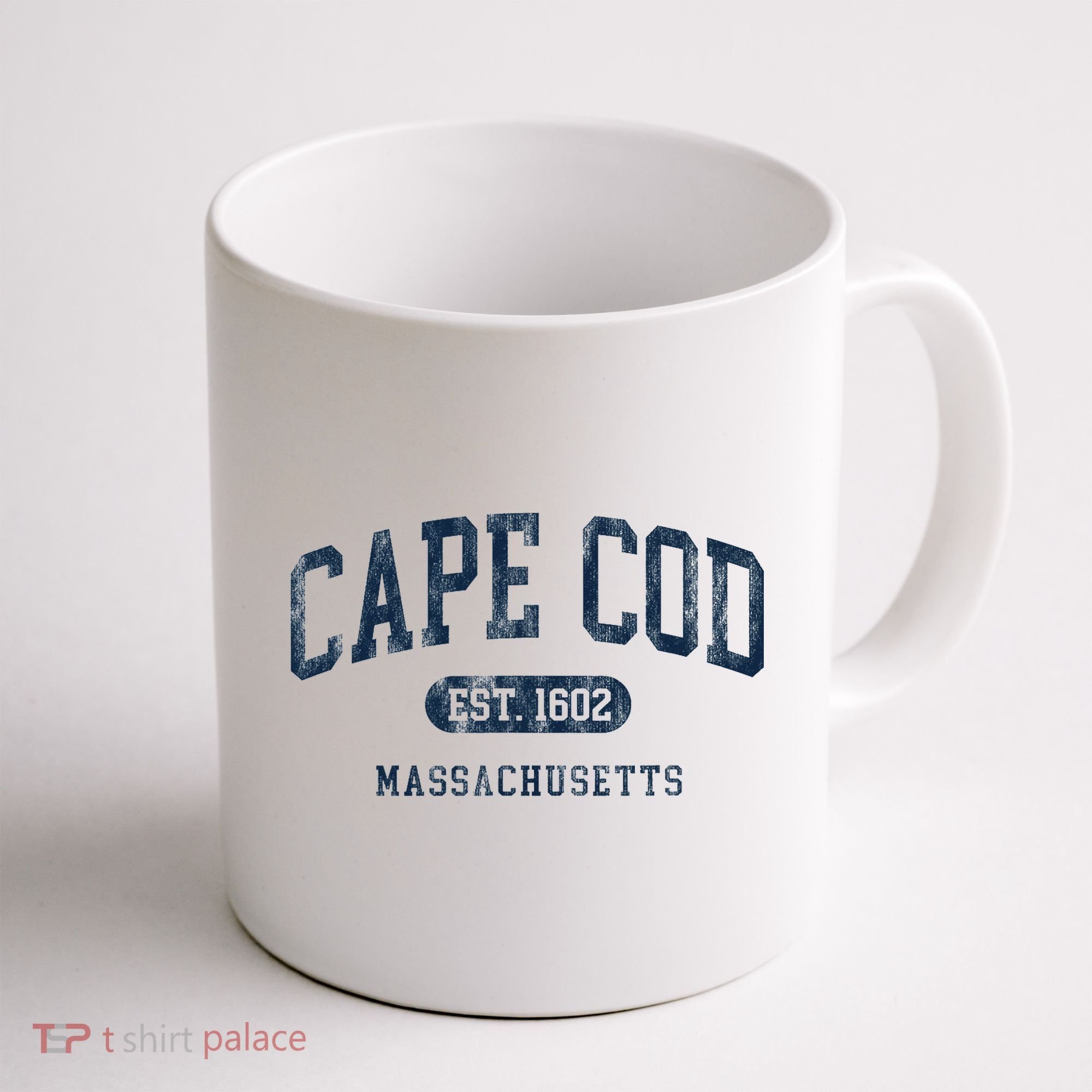 Cape Cod Est 1602 Massachusetts Retro Preppy Throwback Coffee Mug