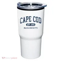 Cape Cod Est 1602 Massachusetts Retro Preppy Throwback Tumbler thumb 0