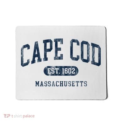 Cape Cod Est 1602 Massachusetts Retro Preppy Throwback Mousepad