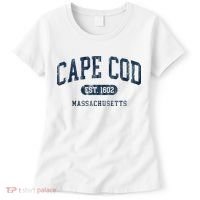 Cape Cod Est 1602 Massachusetts Retro Preppy Throwback Women's T-Shirt thumb 0