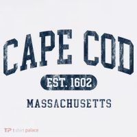 Cape Cod Est 1602 Massachusetts Retro Preppy Throwback Women's T-Shirt thumb 6