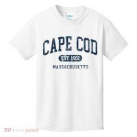 Cape Cod Est 1602 Massachusetts Retro Preppy Throwback Kids T-Shirt thumb 0