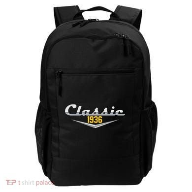 Classic Car Emblem 1936 90th Birthday Backpack