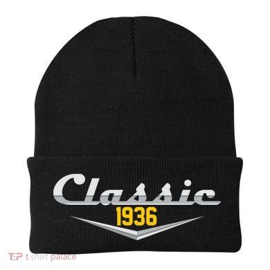 Classic Car Emblem 1936 90th Birthday Beanie