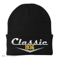 Classic Car Emblem 1936 90th Birthday Beanie thumb 0