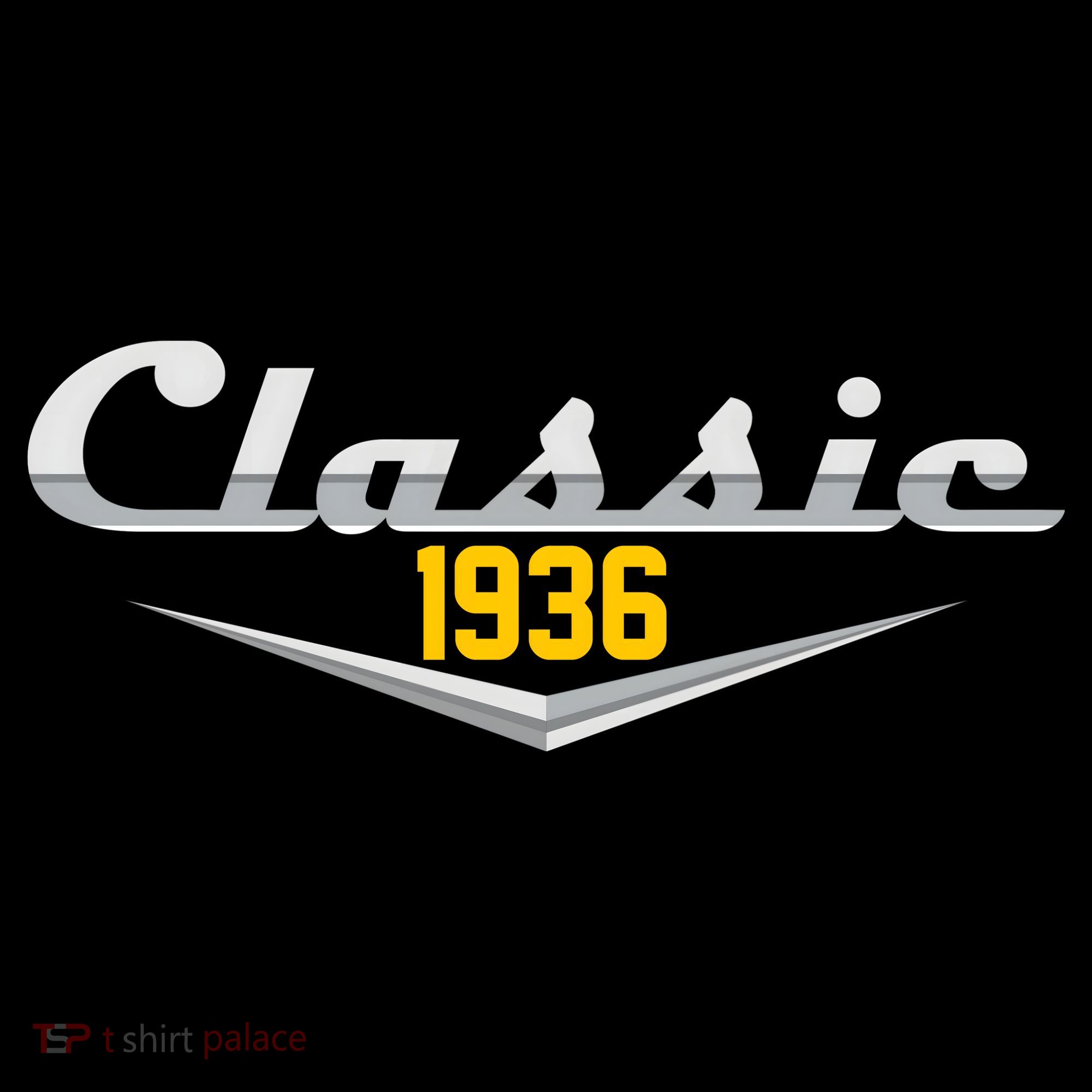 Classic Car Emblem 1936 90th Birthday Women's Hoodie