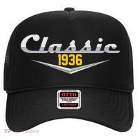 Classic Car Emblem 1936 90th Birthday Hat thumb 0