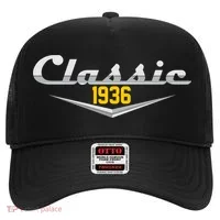 Classic Car Emblem 1936 90th Birthday Hat thumb 0