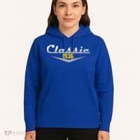 Classic Car Emblem 1936 90th Birthday Hoodie thumb 5