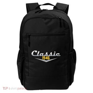 Classic Car Emblem 1946 80th Birthday Backpack