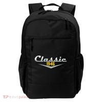 Classic Car Emblem 1946 80th Birthday Backpack thumb 0