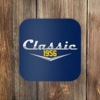 Classic Car Emblem 1956 70th Birthday Coaster thumb 0