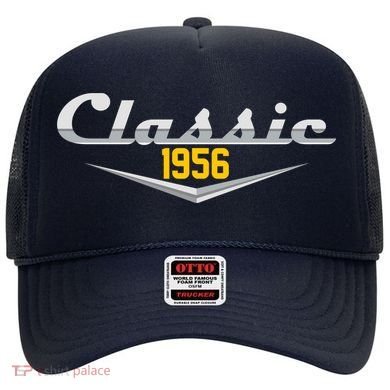 Classic Car Emblem 1956 70th Birthday Hat