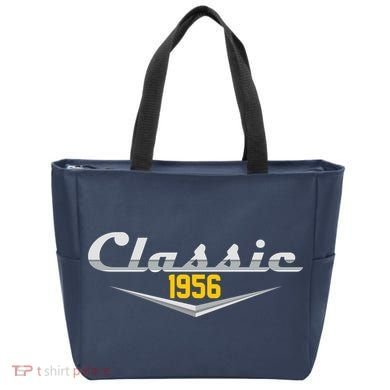 Classic Car Emblem 1956 70th Birthday Tote Bag