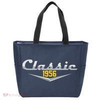 Classic Car Emblem 1956 70th Birthday Tote Bag thumb 0