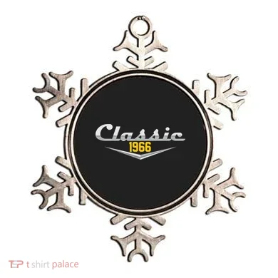 Classic Car Emblem 1966 60th Birthday Ornament