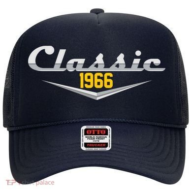 Classic Car Emblem 1966 60th Birthday Hat