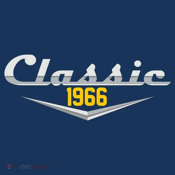 Classic Car Emblem 1966 60th Birthday Toddler Hoodie