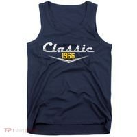 Classic Car Emblem 1966 60th Birthday Tank Top thumb 0