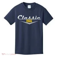 Classic Car Emblem 1966 60th Birthday Kids T-Shirt thumb 0