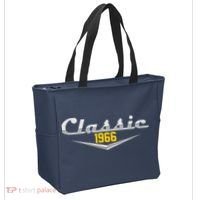 Classic Car Emblem 1966 60th Birthday Tote Bag thumb 2