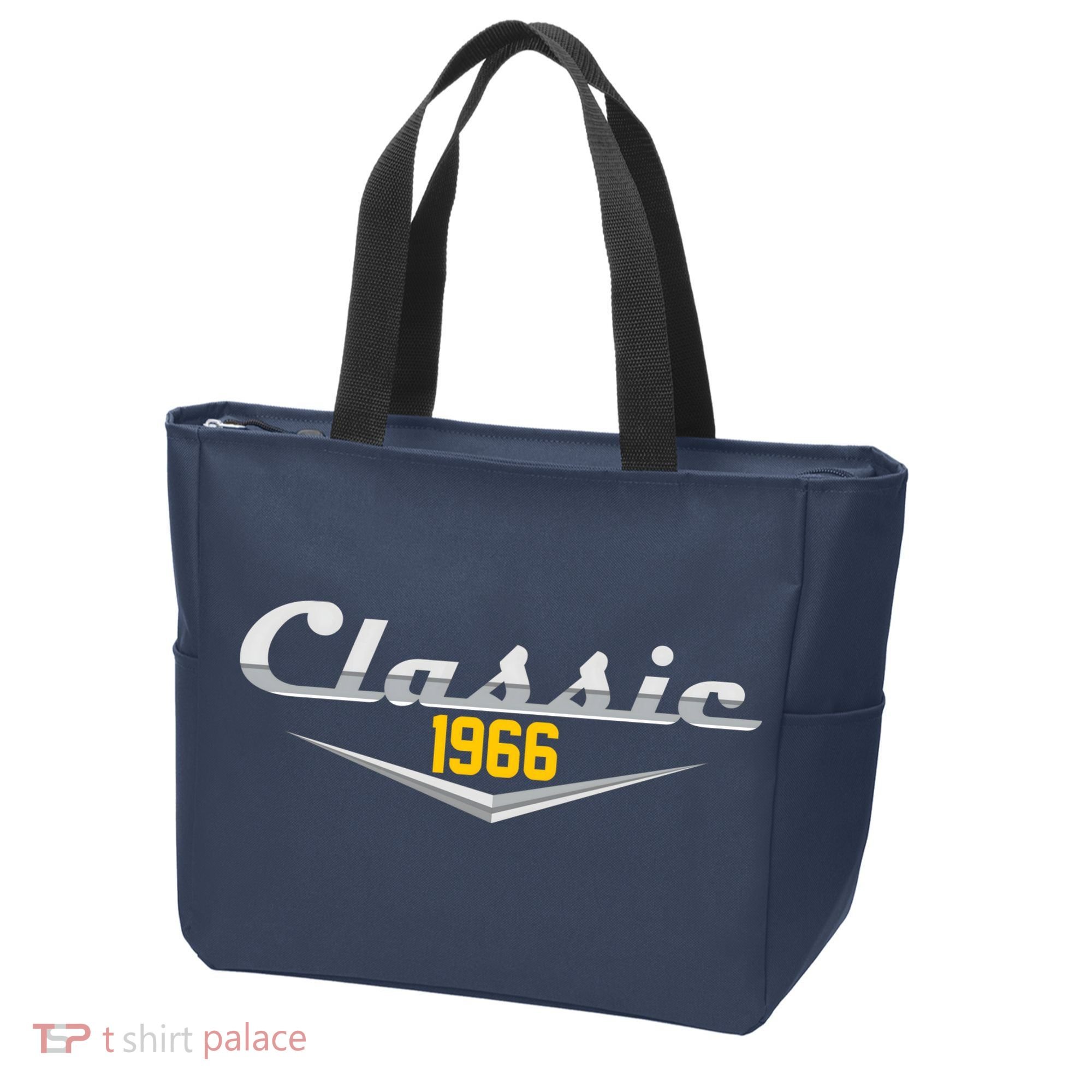 Classic Car Emblem 1966 60th Birthday Tote Bag