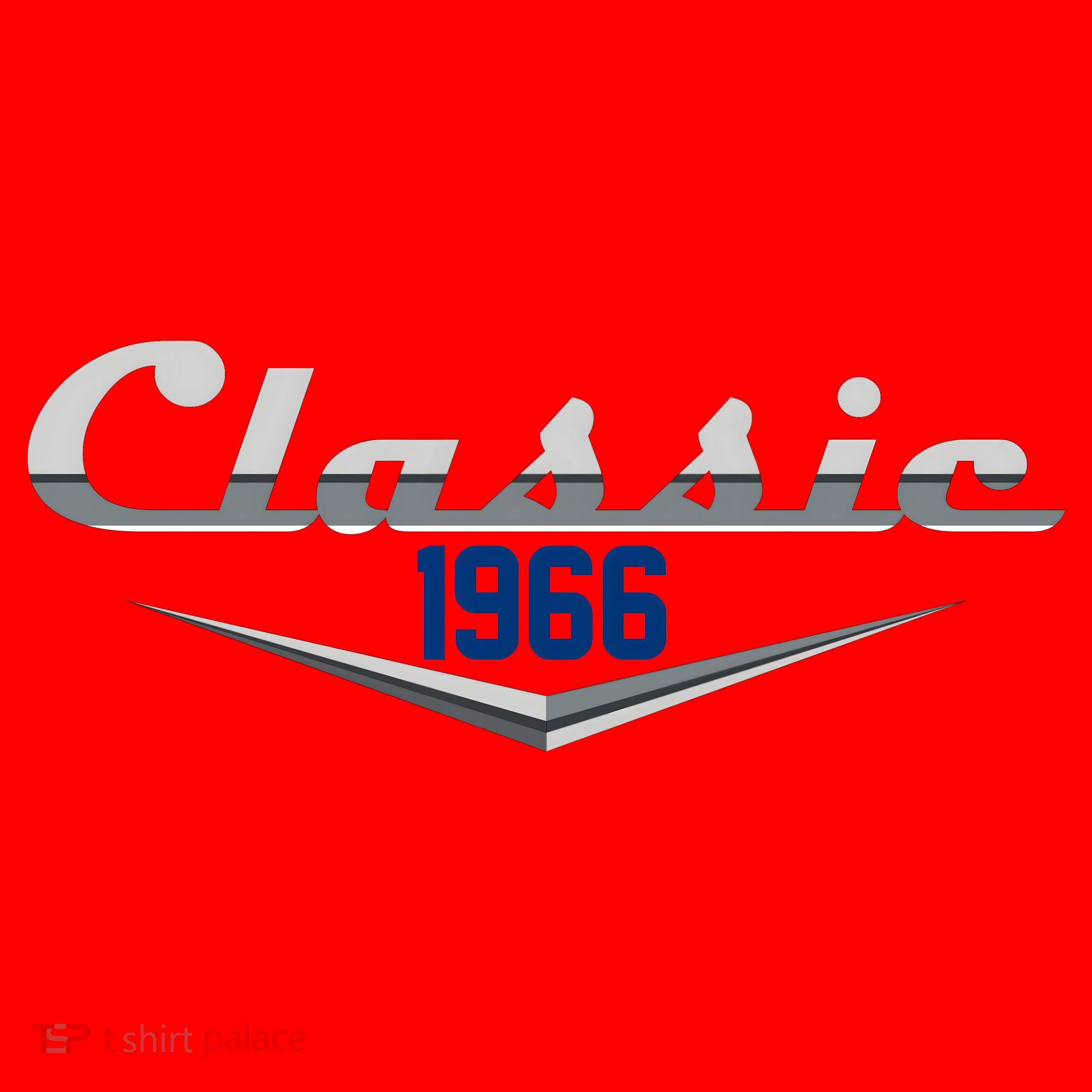 Classic Car Emblem 1966 60th Birthday Santa Hat