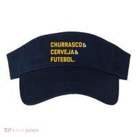 Churrasco Cerveja E Futebol Brazil Soccer Brasil Visor thumb 0