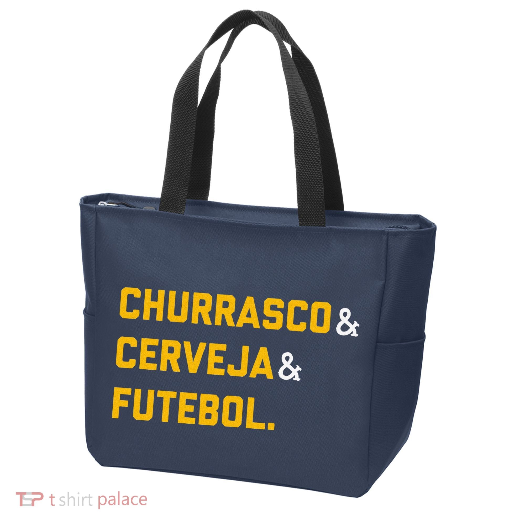 Churrasco Cerveja E Futebol Brazil Soccer Brasil Tote Bag