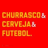 Churrasco Cerveja E Futebol Brazil Soccer Brasil Santa Hat thumb 1