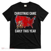 Christmas Came Early This Year Electoral Map T-Shirt thumb 0