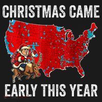 Christmas Came Early This Year Electoral Map Pajama Set thumb 2