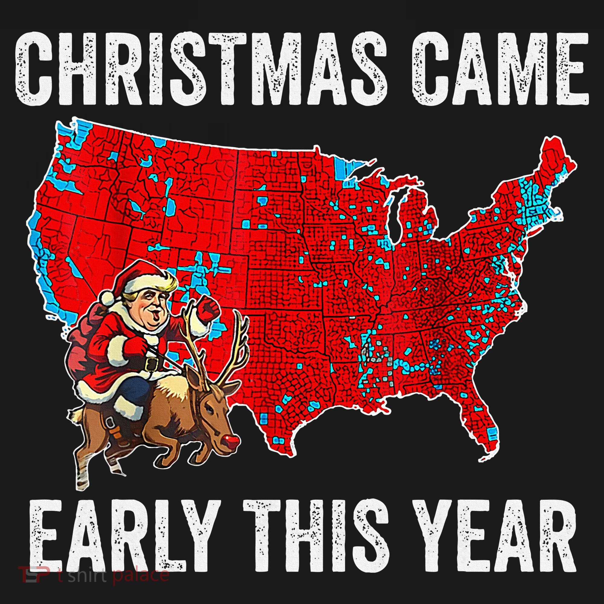Christmas Came Early This Year Electoral Map Polo