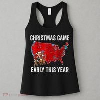 Christmas Came Early This Year Electoral Map Women's Tank Top thumb 3