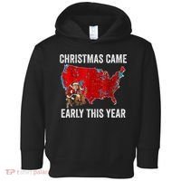 Christmas Came Early This Year Electoral Map Toddler Hoodie thumb 0