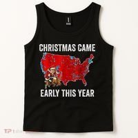 Christmas Came Early This Year Electoral Map Tank Top thumb 2