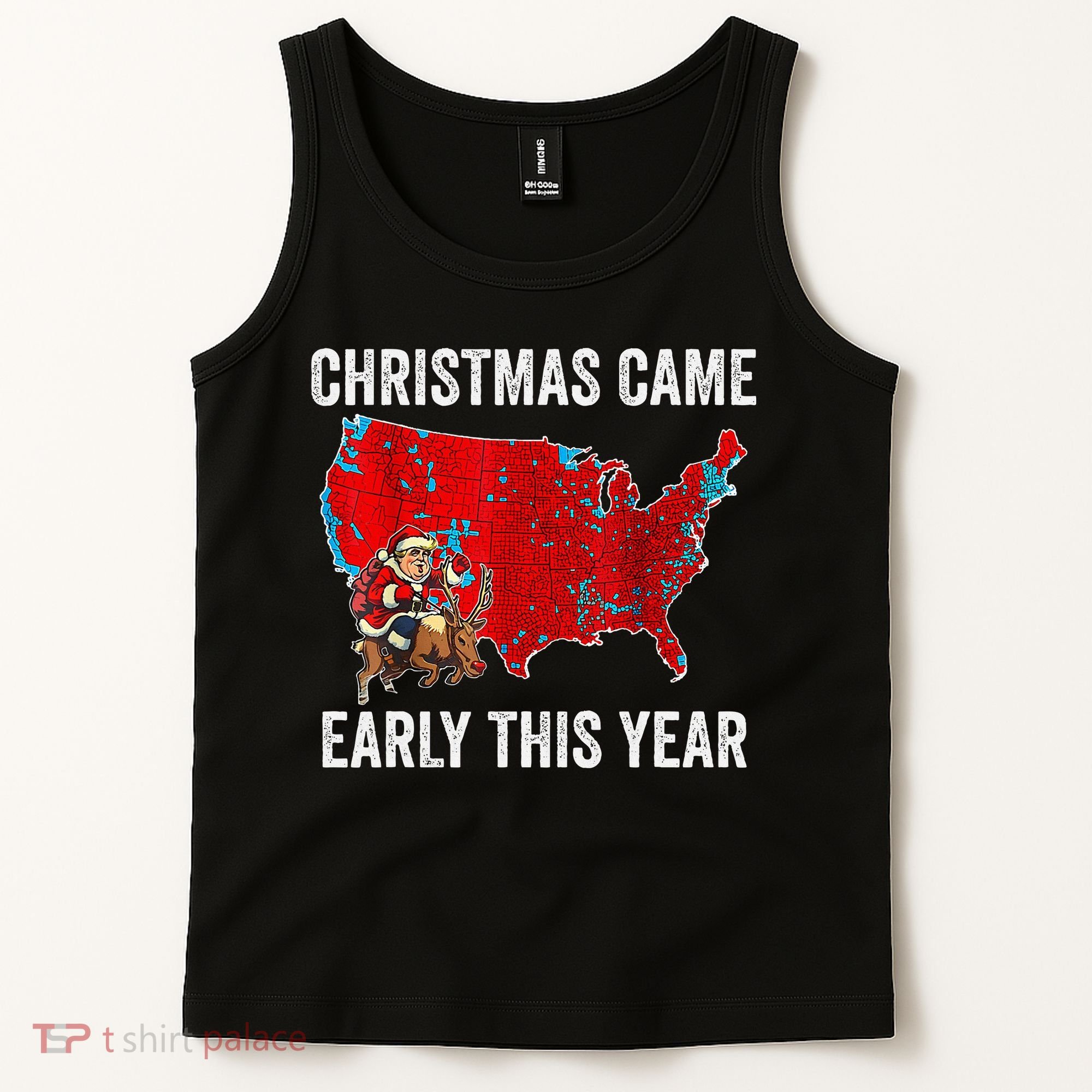 Christmas Came Early This Year Electoral Map Tank Top