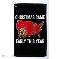 Christmas Came Early This Year Electoral Map Golf Towel thumb 0