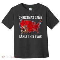 Christmas Came Early This Year Electoral Map Toddler T-Shirt thumb 0