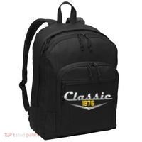 Classic Car Emblem 1976 50th Birthday Port Authority Basic Backpack thumb 0